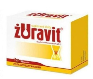 Żuravit 36 kapsułek - Długi termin ważności!