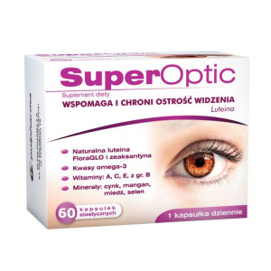 SuperOptic 60 kapsułek - Długi termin ważności!