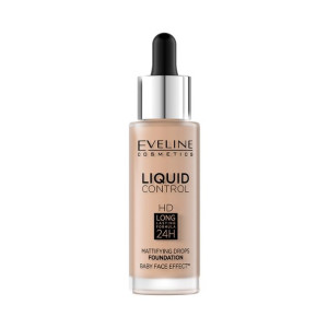 Eveline podkład Liquid Control HD 040 Warm Beige 32ml