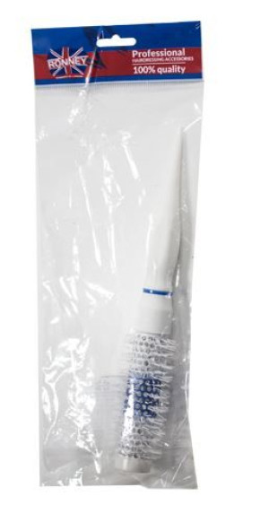 Ronney Professional Thermal Vented Brush 140 Szczotka termiczna biało-niebi