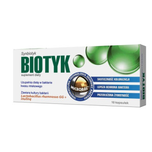 Biotyk, 10 kapsułek - Długi termin ważności!