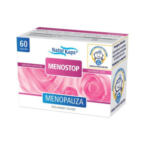 Menostop 60 kapsułek - Długi termin ważności!