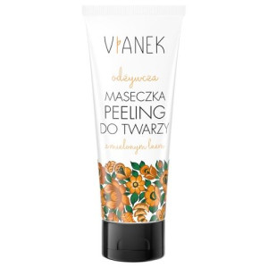 Vianek Odżywcza Maseczka peelingująca do twarzy 75ml - Długi termin ważnośc