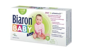 Biaron Baby powyżej 6 miesiąca życia 30 kapsułek twist-off - Długi termin w