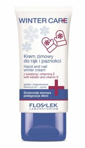 Flos-Lek Winter Care Krem zimowy do rąk i paznokci 50ml - Długi termin ważn