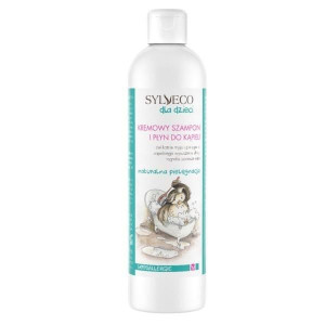 Sylveco dla dzieci kremowy szampon i płyn do kąpieli od urodzenia 300 ml