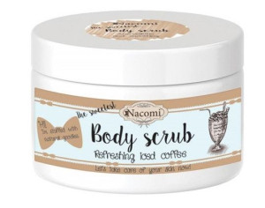Nacomi, Peeling do ciała, Odświeżająca mrożona kawa, 200g - Długi termin wa
