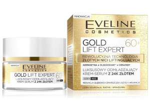 Eveline Gold Liftexpert lususowy odmładzający krem-serum na dzień i noc z 2