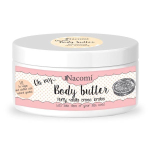 Nacomi, Balsam do ciała, Masło Shea, wanilia, 100 ml - Długi termin ważnośc