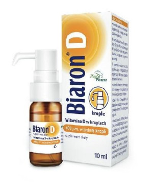 Biaron D 400 j.m, krople, 10 ml - Długi termin ważności!