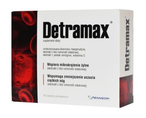 Detramax, 60 tabletek - Długi termin ważności!