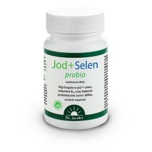 Dr Jacobs jod + selen probio 90 kapsułek - Długi termin ważności!