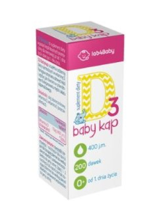D3 Baby, krople, 10 ml - Data ważności:30.11.2022