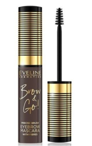 Eveline Tusz do brwi Brow&Go 02 Dark 6 ml