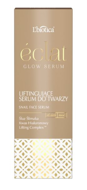 L'biotica, Eclat, Liftingujące Serum do twarzy, 15 ml - Długi termin ważnoś