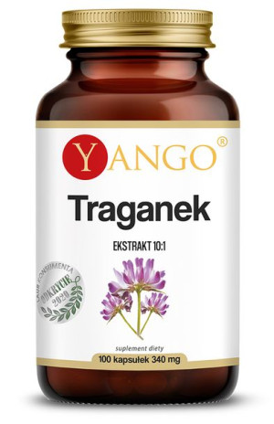 Yango, Traganek, 100 kapsułek - Długi termin ważności!