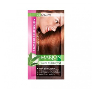 Marion Szampon koloryzujący 95 Kasztan 40 ml - Długi termin ważności!