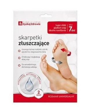 Skarpetki złuszczające, Zyskaj Zdrowie - Długi termin ważności!