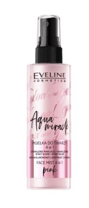 Eveline Mgiełka do twarzy 4w1 Pink 110 ml - Długi termin ważności!