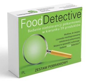 Test Food Detective, test na nietolerancje pokarmowe, zestaw pobraniowy, ba