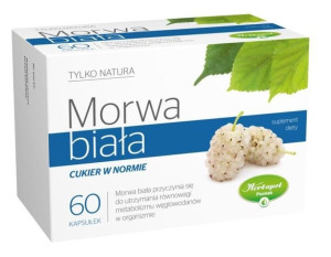 Morwa Biała Tylko Natura 60 kapsułek