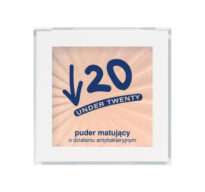 Under Twenty Puder Matujący antybakteryjny 6g