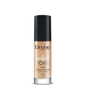 Lirene Perfect Tone 140 Sun Beige (ciepły) fluid dopasowuje się do koloru c