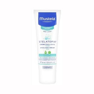 Mustela Stelatopia krem emolient do twarzy 40ml - Długi termin ważności!
