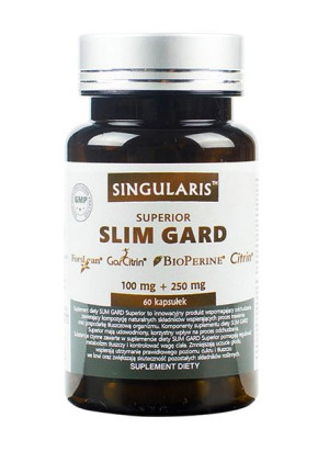 Singularis Superior Slim Gard 60 kapsułek - Długi termin ważności!
