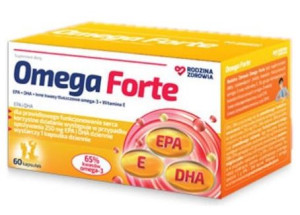 Rodzina Zdrowia Omega Forte 60 kapsułek - Długi termin ważności!