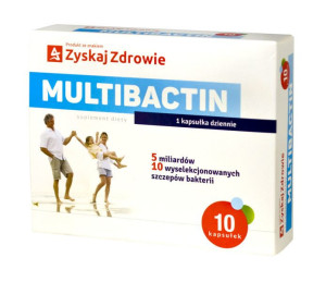 Multibactin, 10 kapsułek - Długi termin ważności!