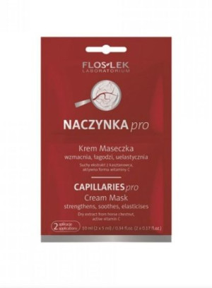 Flos-Lek Skóra z problemami naczyniowymi Krem- maseczka 1 saszetka x 10ml -