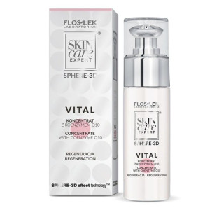 Flos-Lek Skin Care Expert Koncentrat z koenzymem Q10 SPHERE- 3 D Vital 30ml