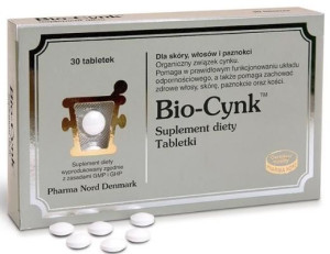 Bio-Cynk 30 tabletek - Długi termin ważności!