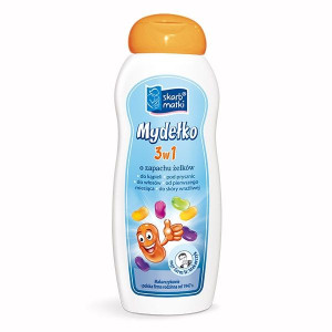 Skarb Matki mydełko 3w1 o zapachu żelków 250ml - Długi termin ważności!