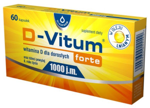 D-Vitum Forte 1000 j.m. 60 kapsułek