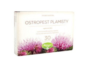 Ostropest plamisty Tylko Natura 30 kapsułek - Długi termin ważności!