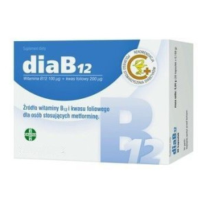 DiaB12 60 kapsułek - Długi termin ważności!