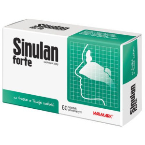 Sinulan Forte 60 tabletek - Długi termin ważności!