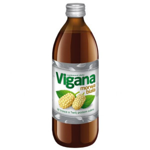 Vigana Morwa biała sok 500ml - Długi termin ważności!