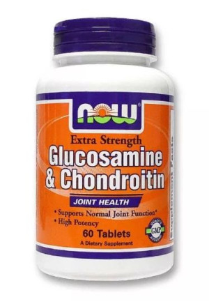 Now Foods, Glucosamine Chondroitin, 750/600mg, 60 kapsułek - Długi termin w