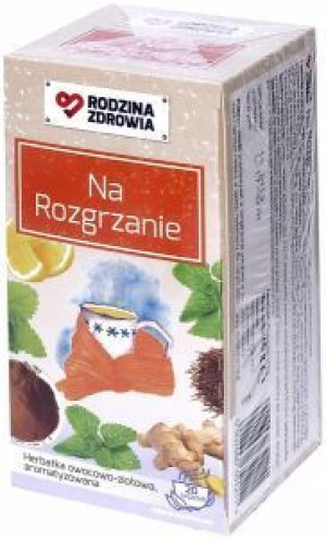 Rodzina Zdrowia Na Rozgrzanie zioła do zaparzenia 20 saszetek - Długi termi