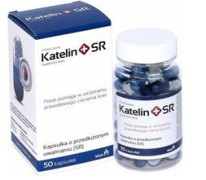 Katelin+ SR 50 kapsułek - Długi termin ważności!