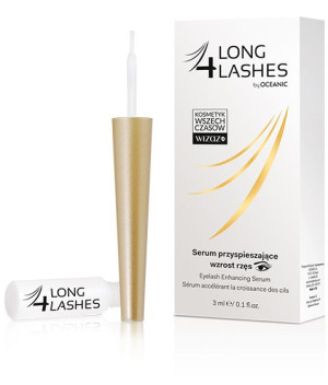 AA Long 4 Lashes, serum przyspieszające wzrost rzęs, 3ml - Długi termin waż