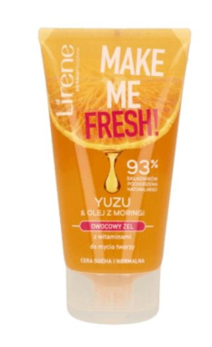 Lirene, Make Me Fresh, Żel Yuzu, 150 ml - Długi termin ważności!