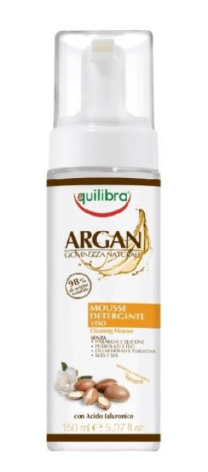 Equilibra, Arganowa Pianka oczyszczająca, 150 ml