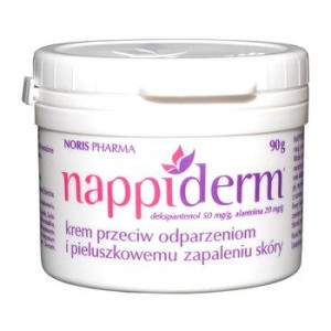 Nappiderm krem przeciw odparzeniom 90g - Długi termin ważności!