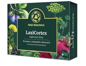 LaxiCortex 15 kapsułek - Długi termin ważności!