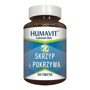 Humavit Z drożdże piwne skrzyp i pokrzywa 150 tabletek - Długi termin ważno