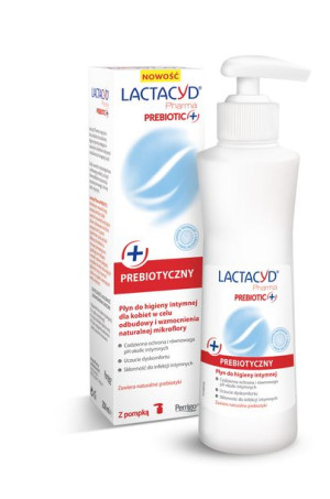 Lactacyd Pharma, Prebiotic+, Płyn do higieny intymnej, 250 ml